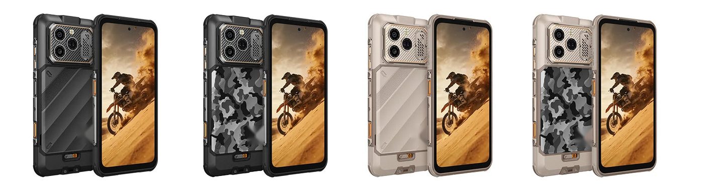 Four battery cover finishes